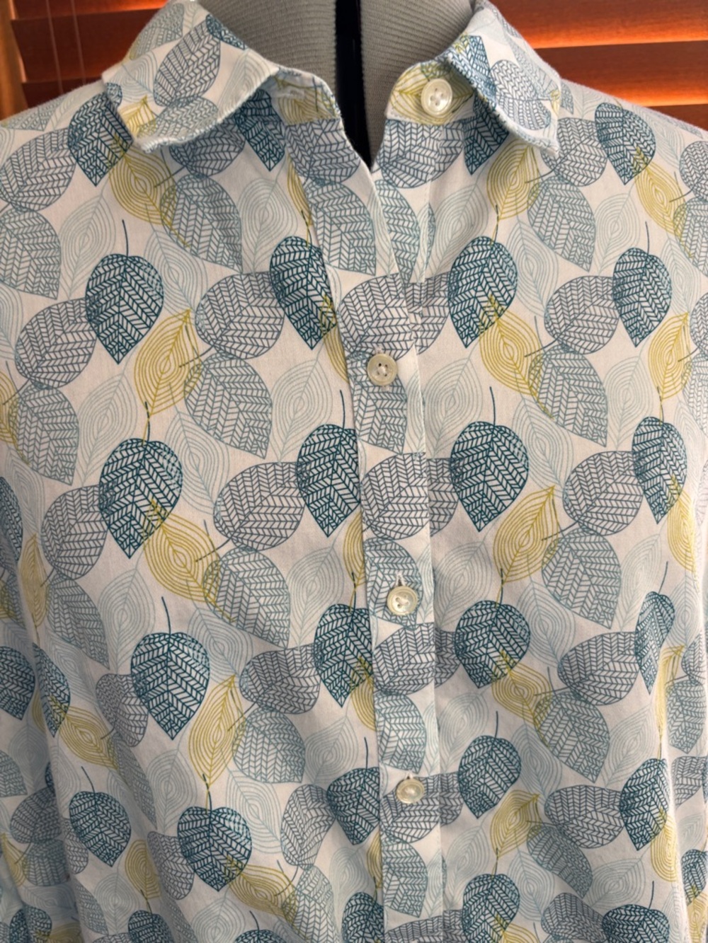 Coldwater Creek Woman’s 2X 3/4 Sleeve Blouse Washable Lightweight EUC